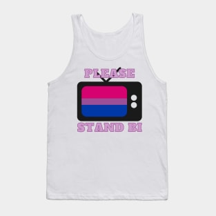 please stand bi Tank Top